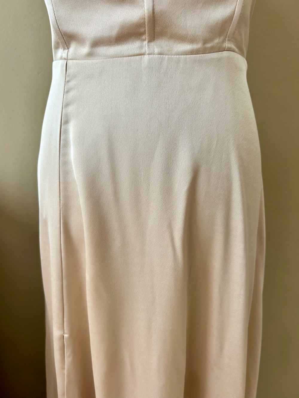 Show Me Your Mumu Clarissa Corset Dress Champagne Luxe Satin, Size M - Picture 12 of 16